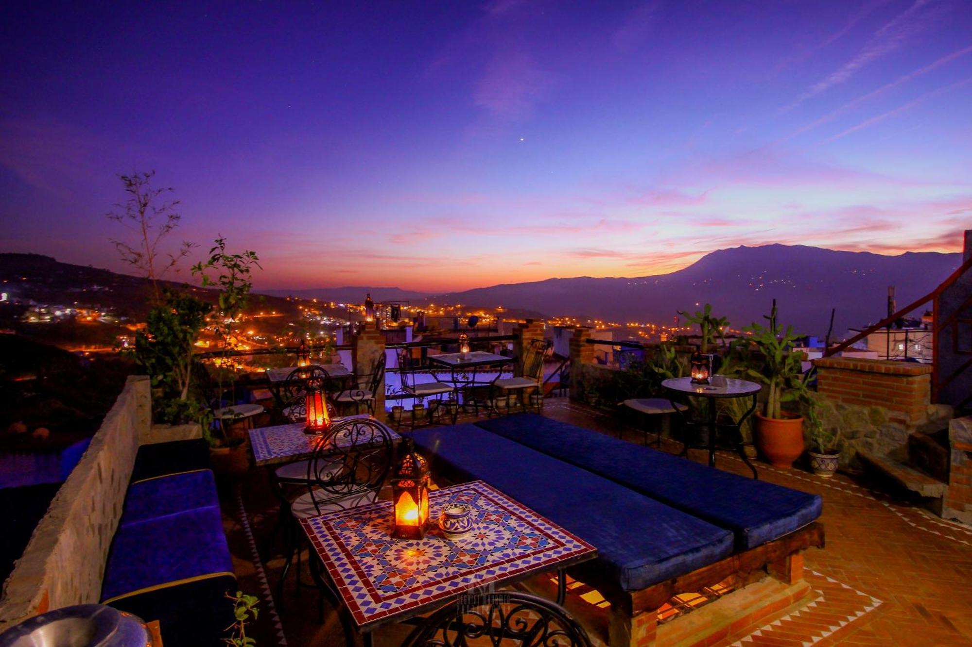 Hotel Riad Bab Mahruk Šafšawán Exteriér fotografie