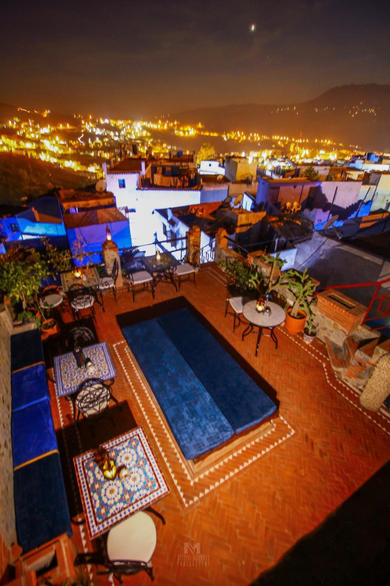 Hotel Riad Bab Mahruk Šafšawán Exteriér fotografie