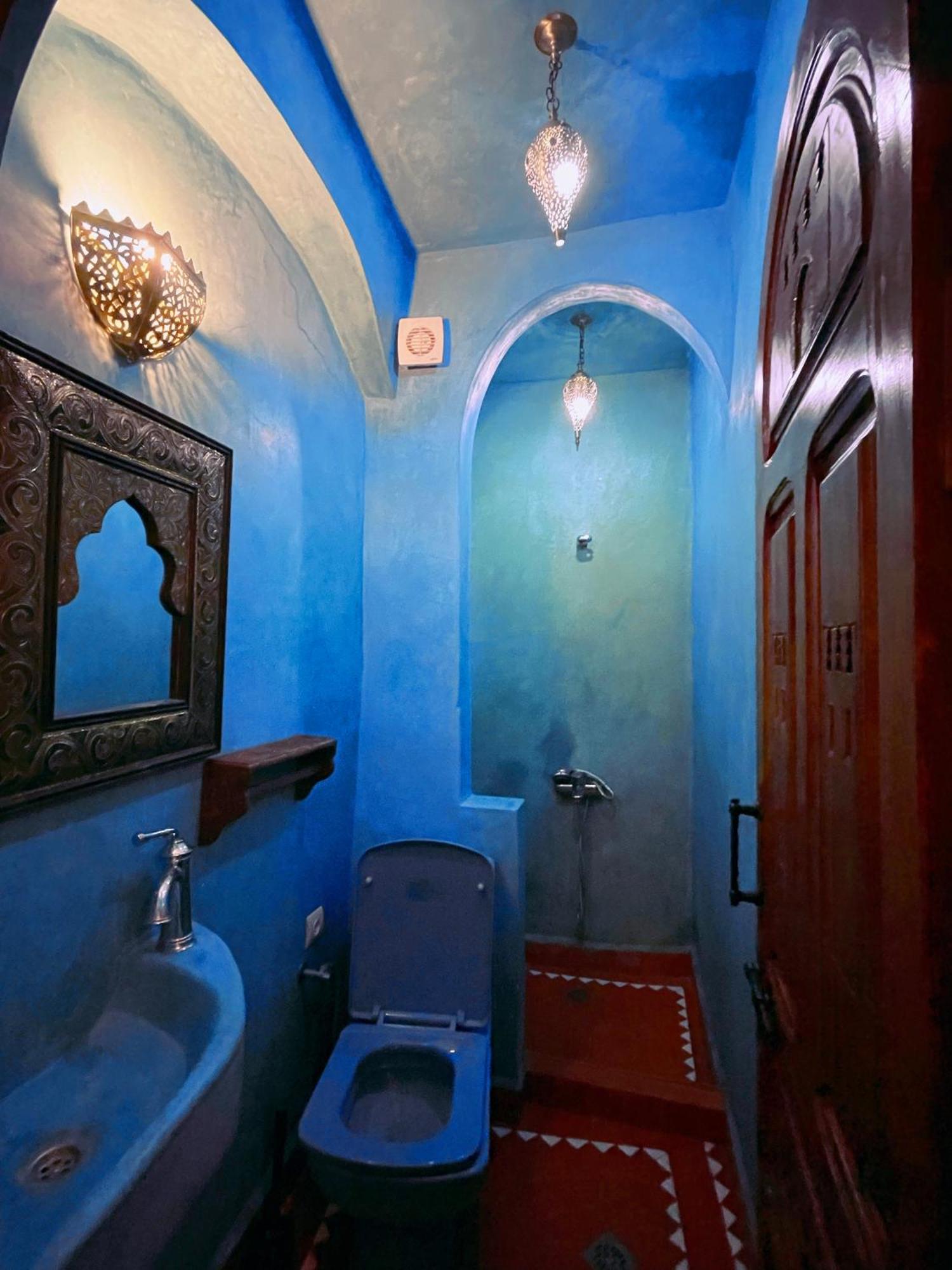 Hotel Riad Bab Mahruk Šafšawán Exteriér fotografie