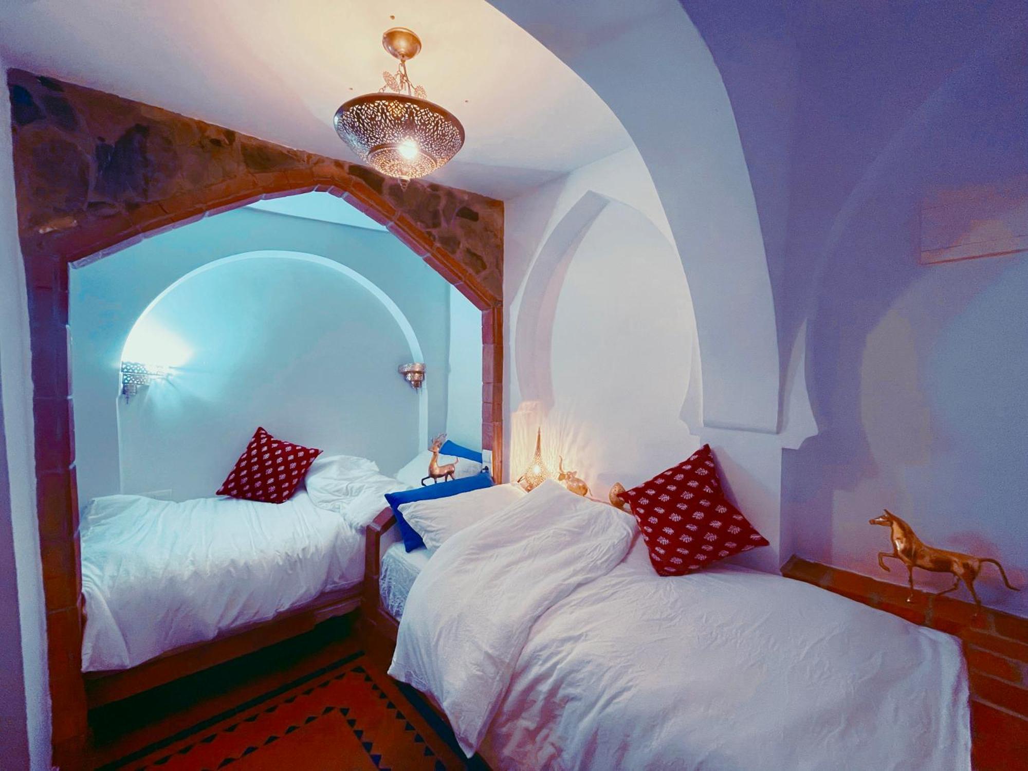 Hotel Riad Bab Mahruk Šafšawán Exteriér fotografie