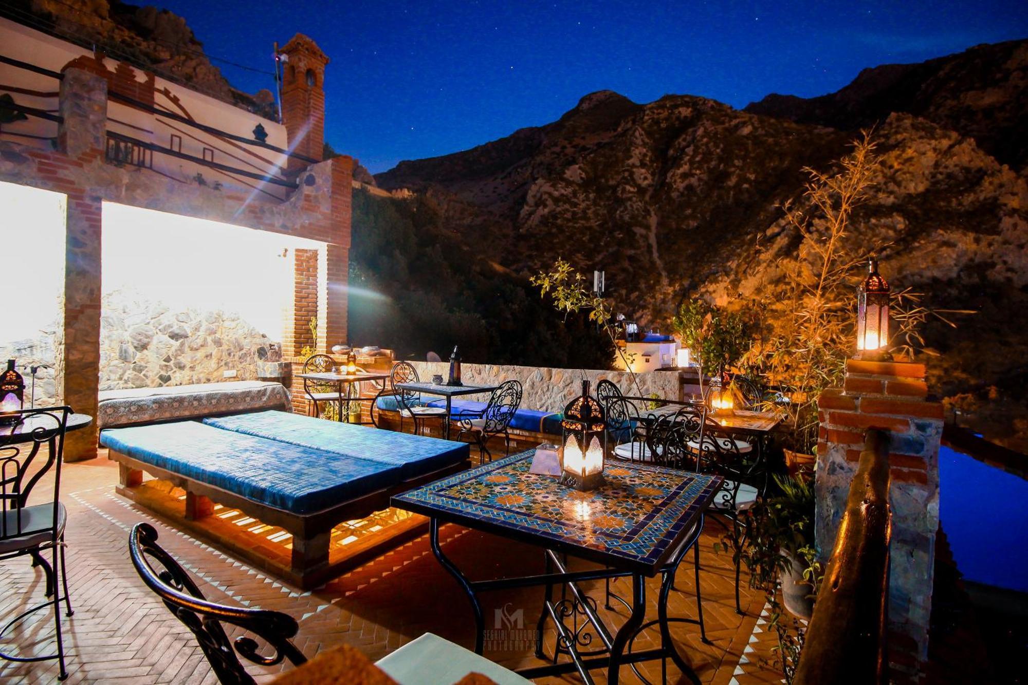 Hotel Riad Bab Mahruk Šafšawán Exteriér fotografie