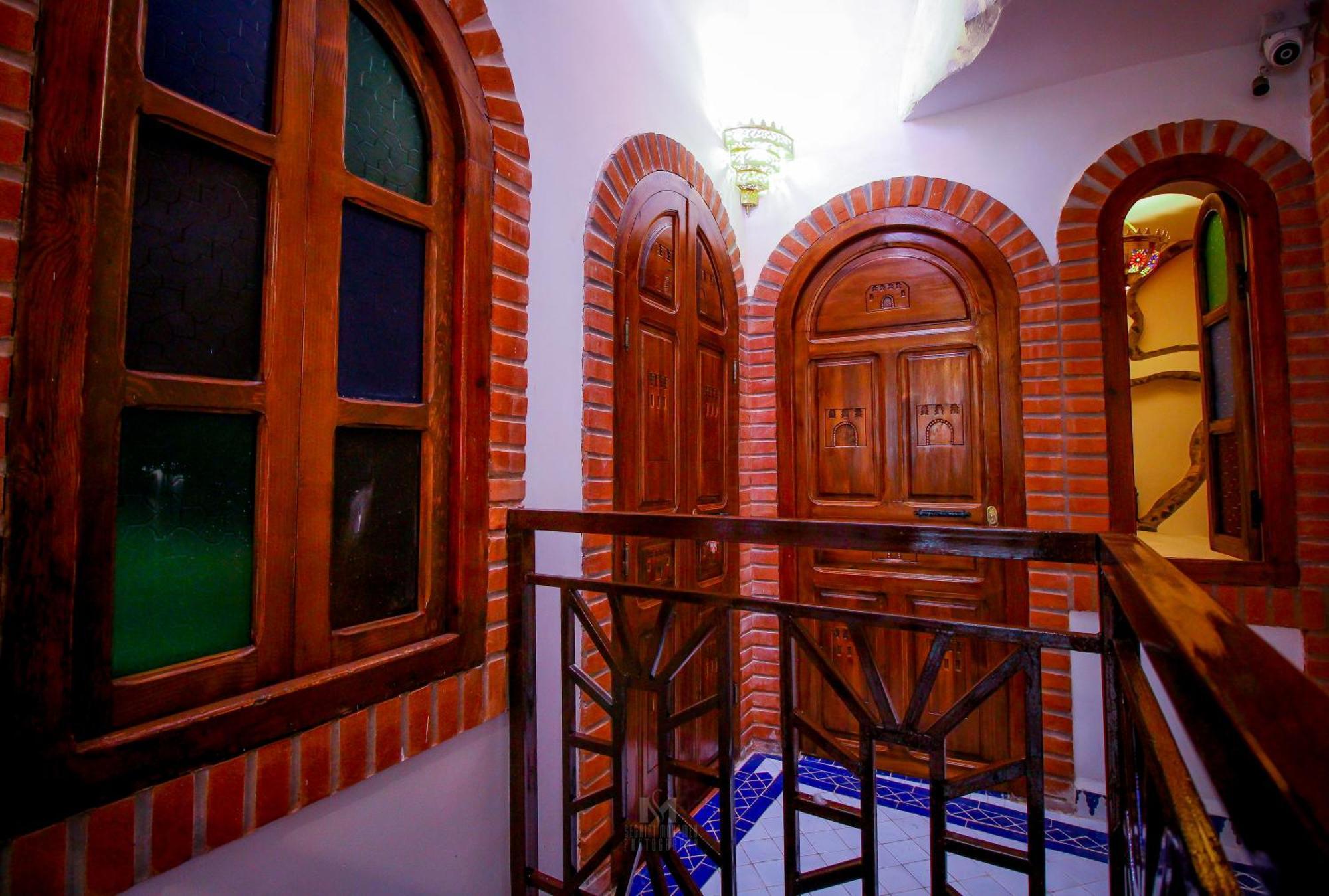 Hotel Riad Bab Mahruk Šafšawán Exteriér fotografie