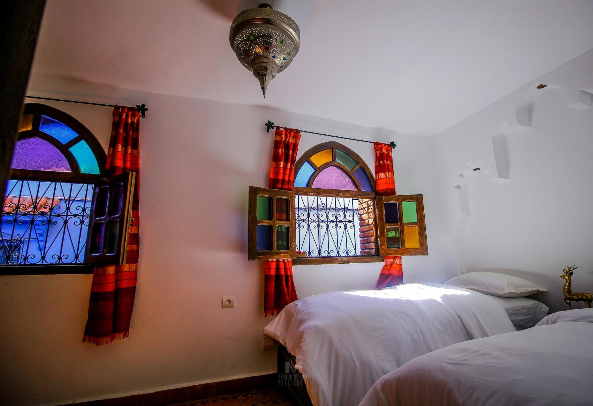 Hotel Riad Bab Mahruk Šafšawán Exteriér fotografie