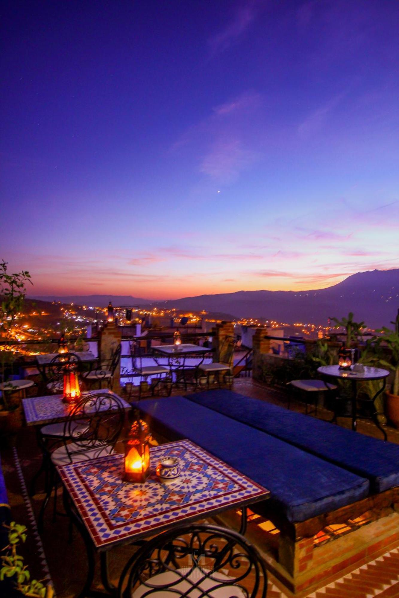 Hotel Riad Bab Mahruk Šafšawán Exteriér fotografie
